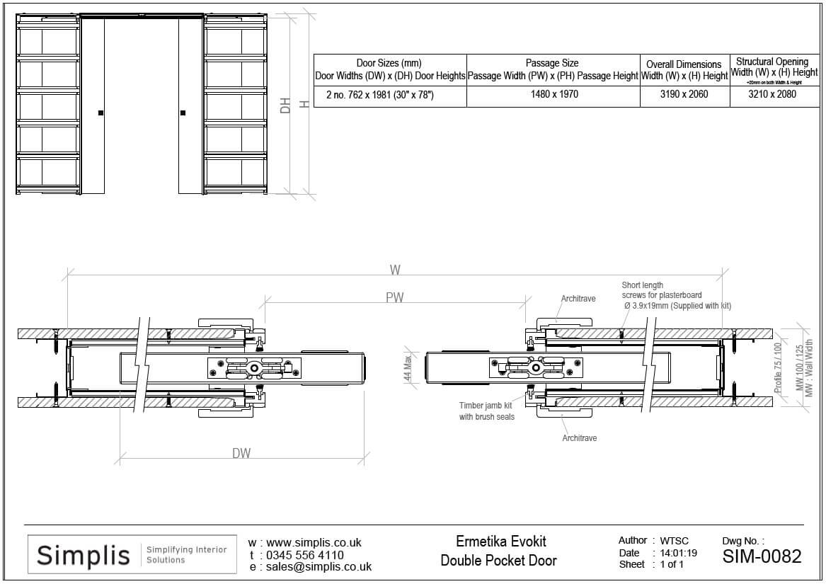 Simplis - Ermetika Pocket Doors Technical Overview